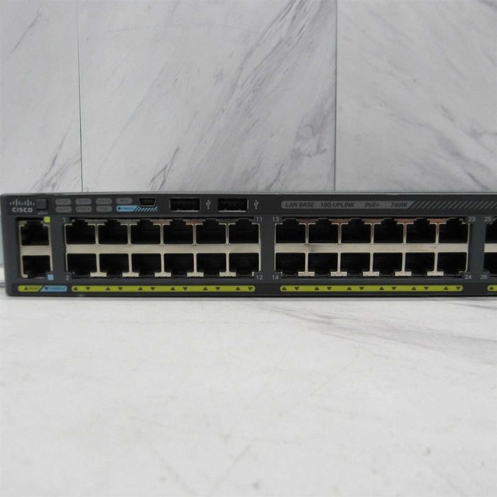 Гігабітовий POE комутатор Cisco Catalyst WS-C2960X-48FPD-L