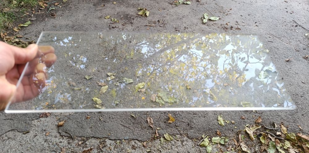 Оргпластик 385мм/150мм/5мм .Цена за 1 шт.