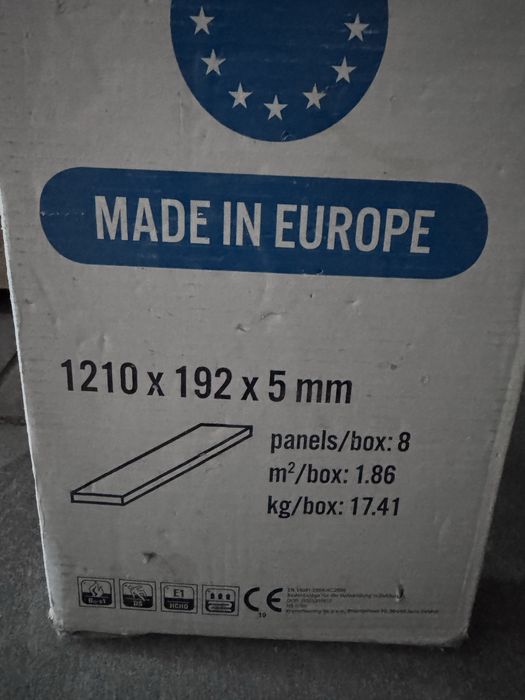Panele winylowe spc 4 opakowania ok 8m2 salt mine jasne