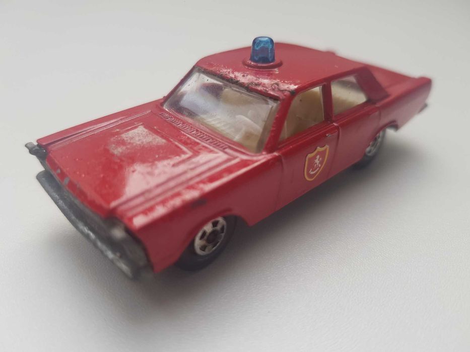 matchbox superfast nr 59, Ford Galaxie Fire Chief Car, 1970
