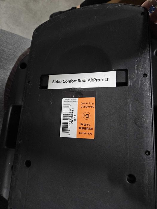 Cadeira auto Bebe Confort Rodi AirProtect Isofix Grupo 1