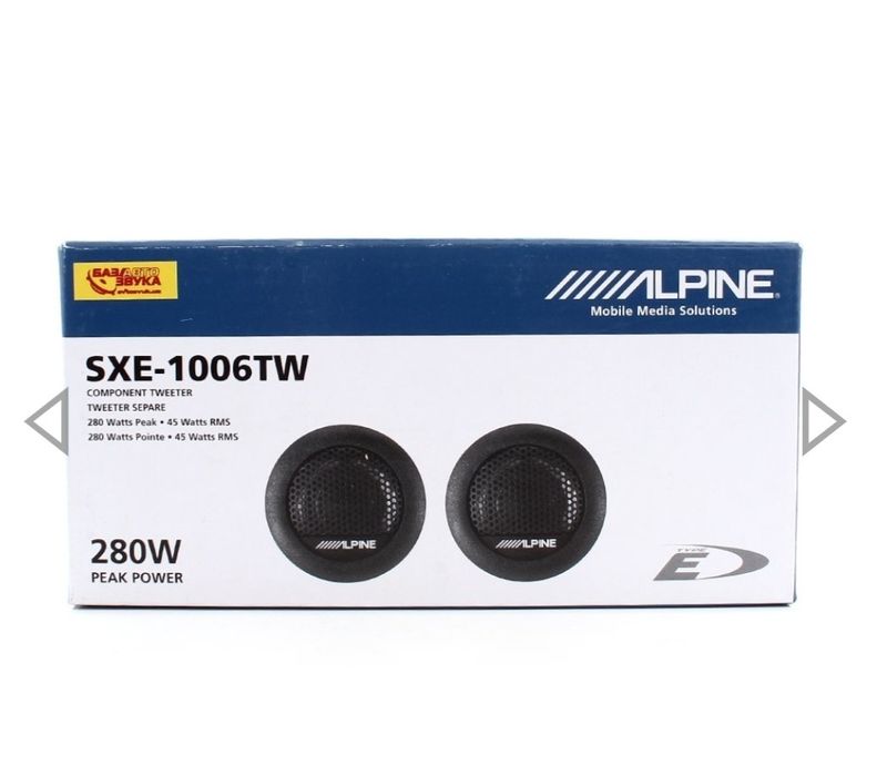 Твиттеры (пищалки, высокочастотники) Alpine SXE-1006TW