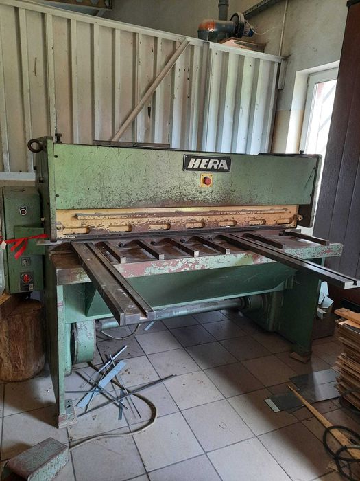 Nożyce Gilotynowe Mechaniczne HERA Raffelsiefer 1540mm / 3mm
