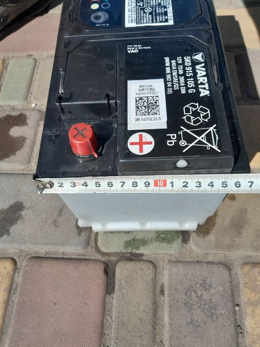 Срочно АGM АКБ  ОРИГИНАЛ 5К0 915 105G 72Ah 12v