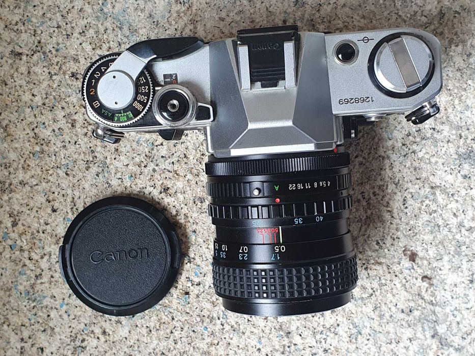 Canon AE-1 + FD 25–50mm f/4 Lens (Tested)64750628485249122