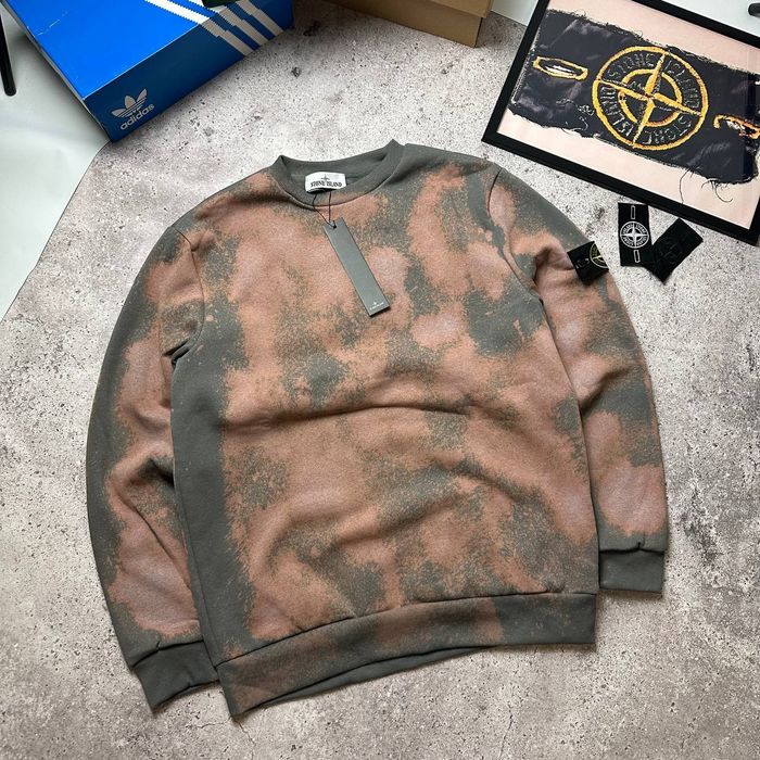 Світшот Stone Island графіт тай дай S,M,L,XL