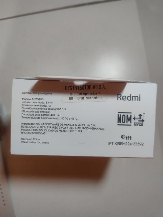 Redmi Watch 5 Lite- praktycznie nowy z gwarancją