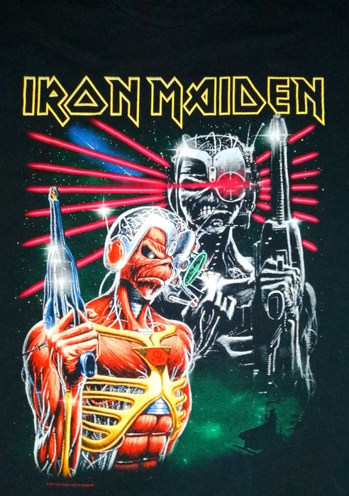 Koszulka, t-shirt Iron Maiden Somewehe  L