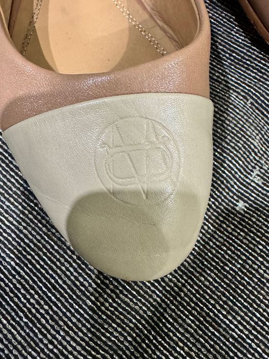 Шкіряні балетки Massimo Dutti