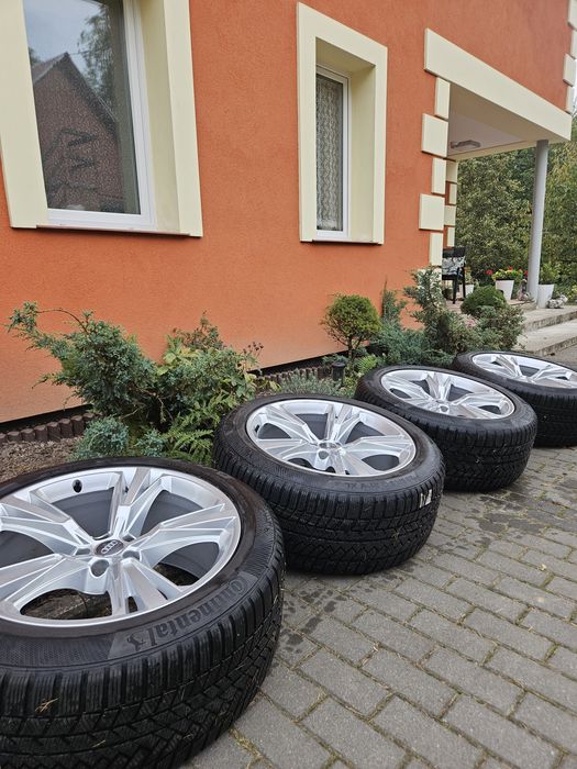 Felgi Audi 5x112 r21 + opony zimowe