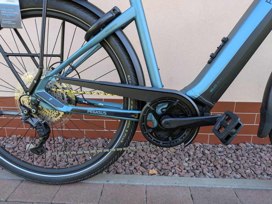 Jak nowy elektryk PEGASUS PREMIO EVO 10 LITE * Bosch CX Smart * 17km! * Suntour Air * 55 cm