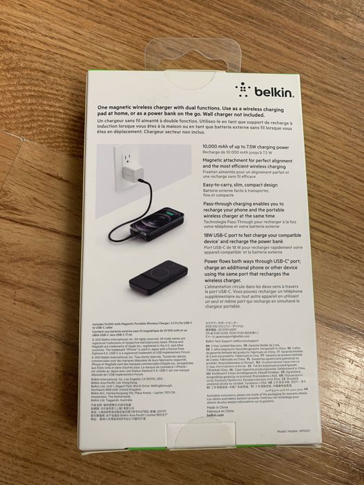 Belkin Magnetic Wireless 10000mAh