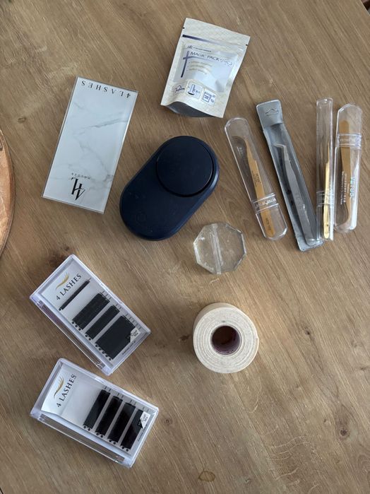 Zestaw do stylizacji rzęs