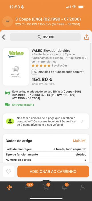 Elevador vidro e46 coupe