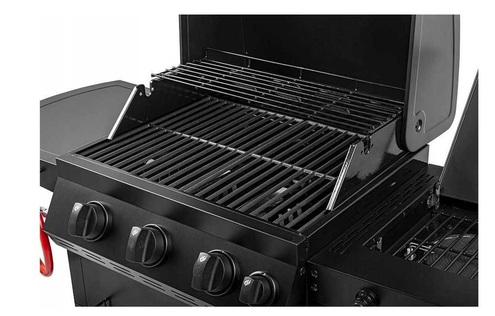 Grill gazowy 3 +1 ruszt żeliwny