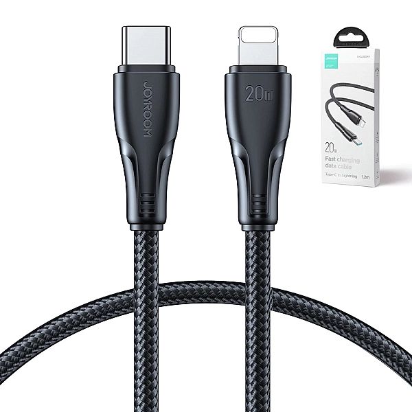 Kabel Joyroom S-CL020A11 Lightning - USB-C 20W 480Mb/s 1,2m - czarny