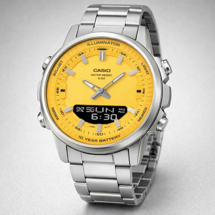 Чоловічий годинник CASIO AMW-880D-1A є опт, дропшипінг