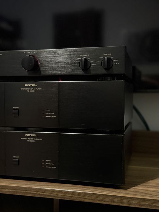 Zestaw ROTEL 2x RB-980BX + RC-980BX / 2x360W