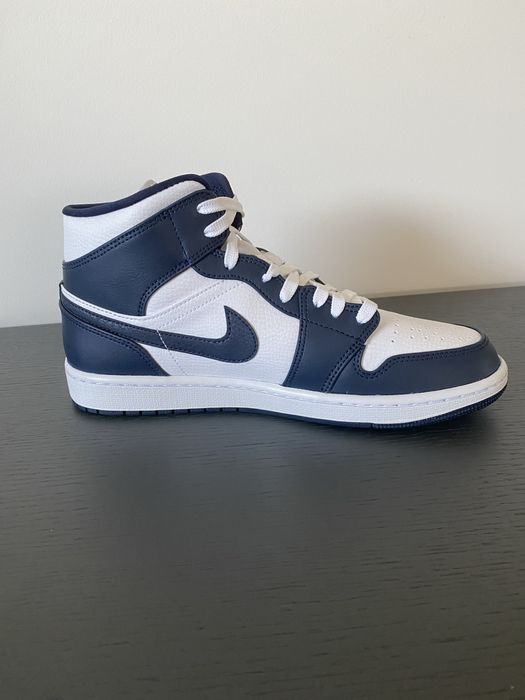 Air jordan 1 Mid Obsidian NOVOS