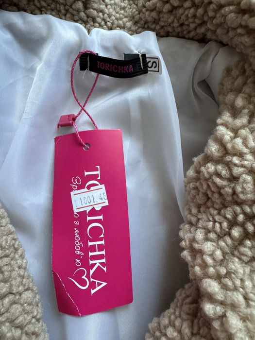 Пальто тедді нове