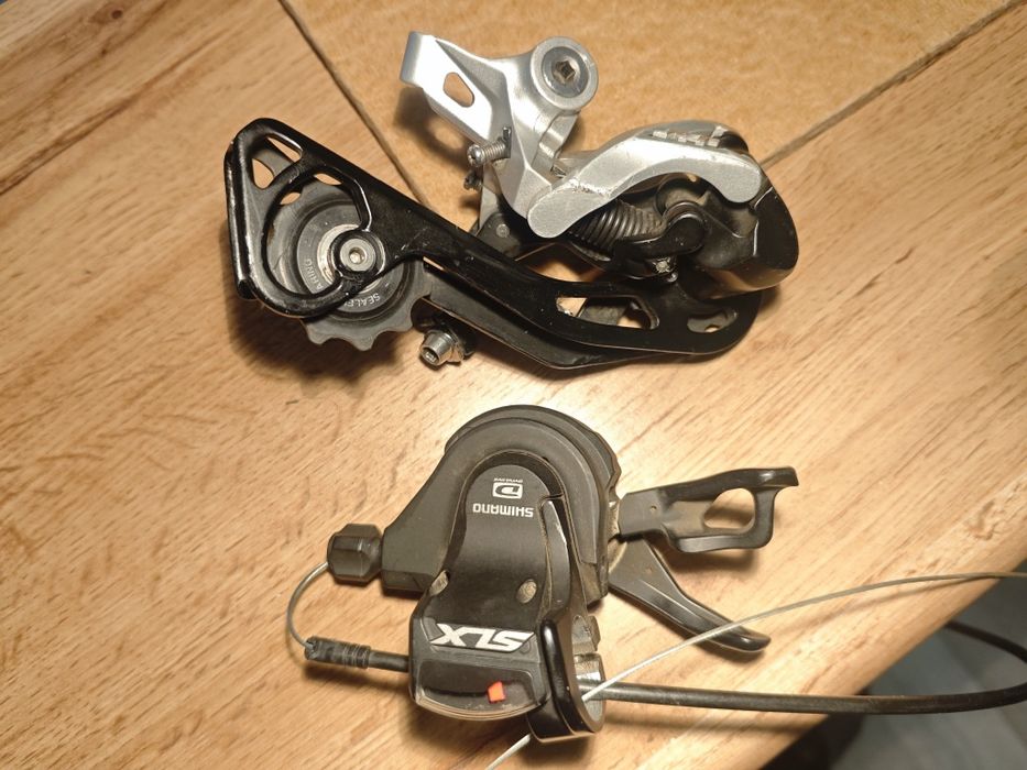 Przerzutka Shimano XT z manetka SLX 10s  10rz