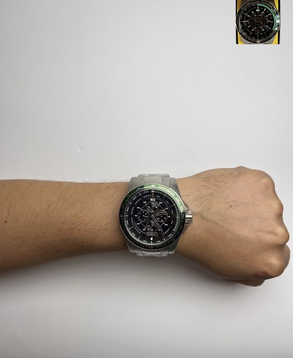 Invicta 49414, годинник інвікта, чоловічий сріблястий годинник