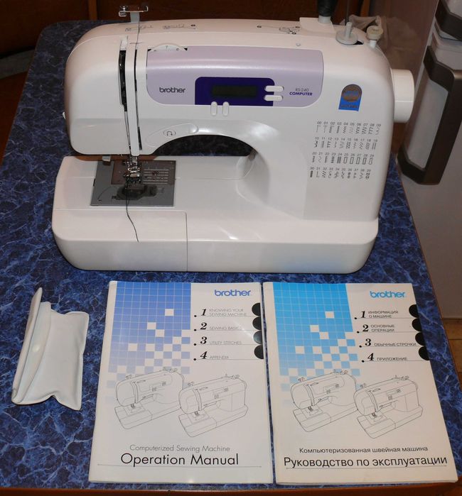 Комп'ютерна швейно-вишивальна машина Brother RS-240 Computer