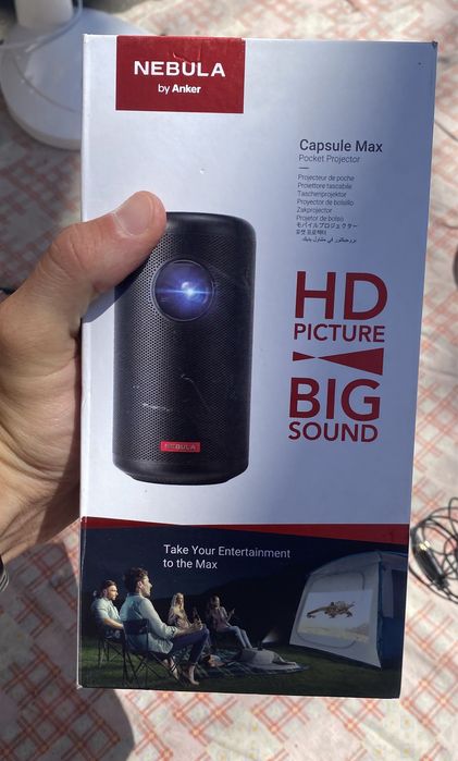 Проєктор ANKER Nebula Capsule Max