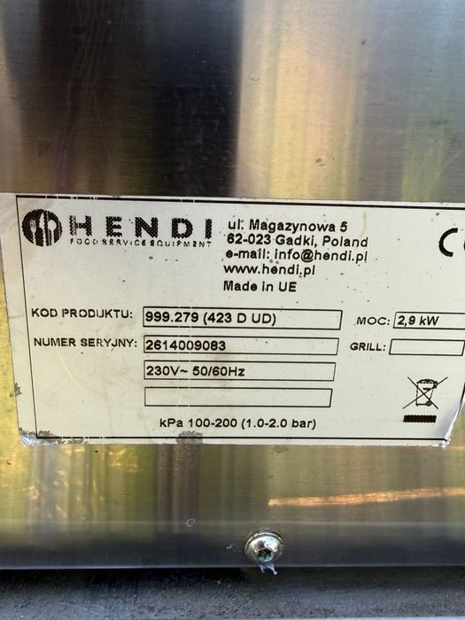 Piec Konwekcyjny Hendi
