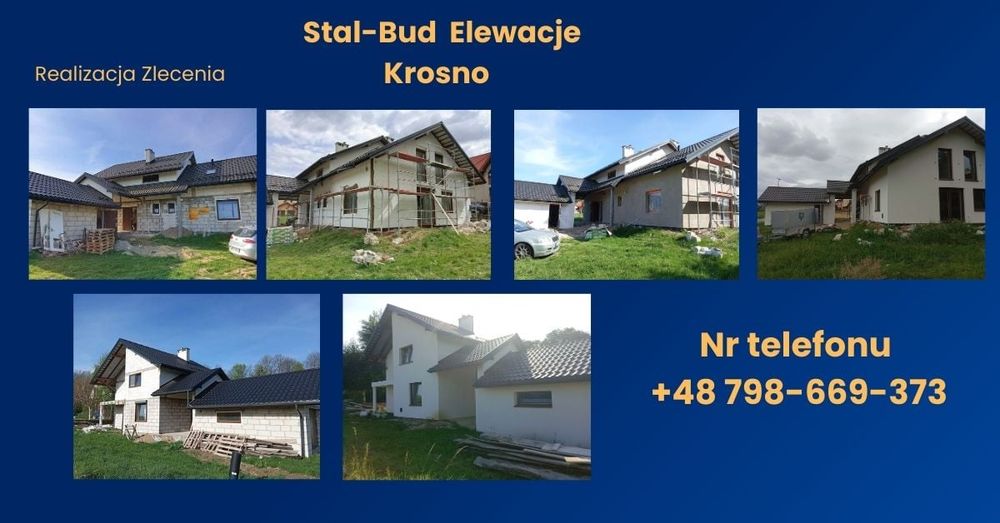 Elewacje/docieplenia/ termomodernizacje budynków