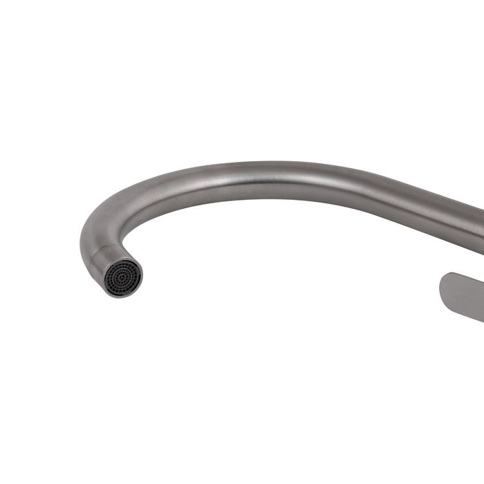 Змішувач для кухні Brinex Pure 015F, Nickel (k35) BRIPUR015FNKL