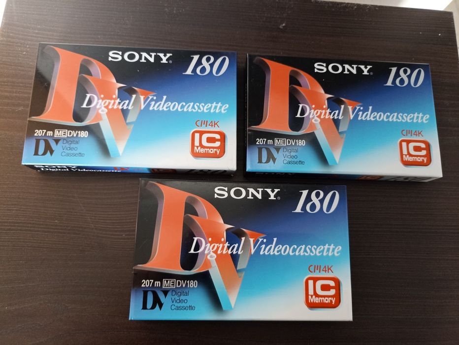 Cassetes video digital Sony