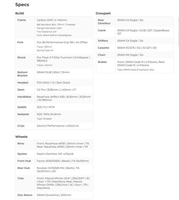 Devinci Troy Gen 4 Carbon/Alu como nova (cross country, trail, enduro)