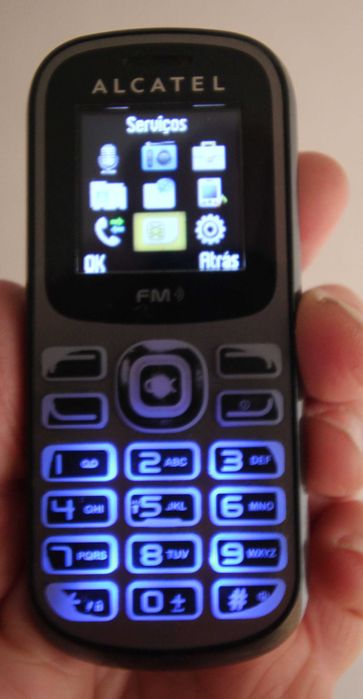 telemovel Alcatel OT-228 (Destrancado) Excelente Estado com Carregador