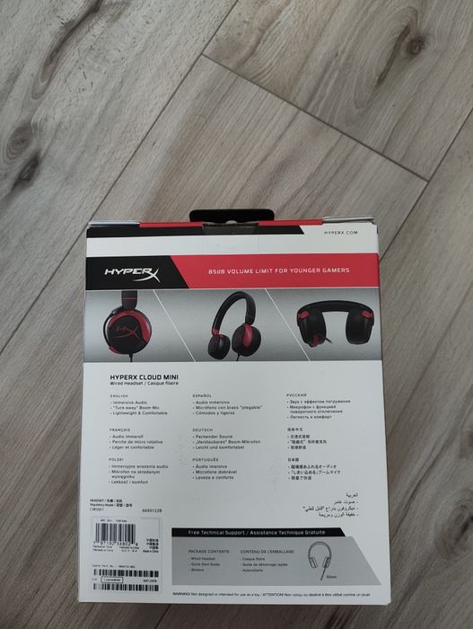 Słuchawki HyperX Cloud Mini Nowe