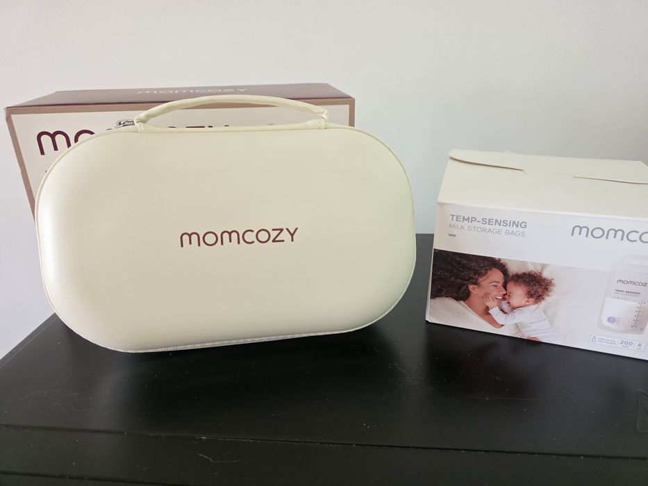 Extrator de leite Momcozy – Excelente estado + Extras