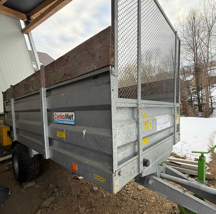 Rozrzutnik cynkomet ładowność 4,5t