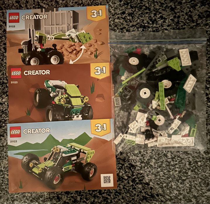 Lego creator 3в 1 31123