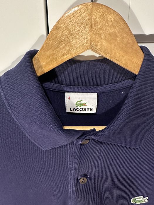 Polo Lacoste azul marinho