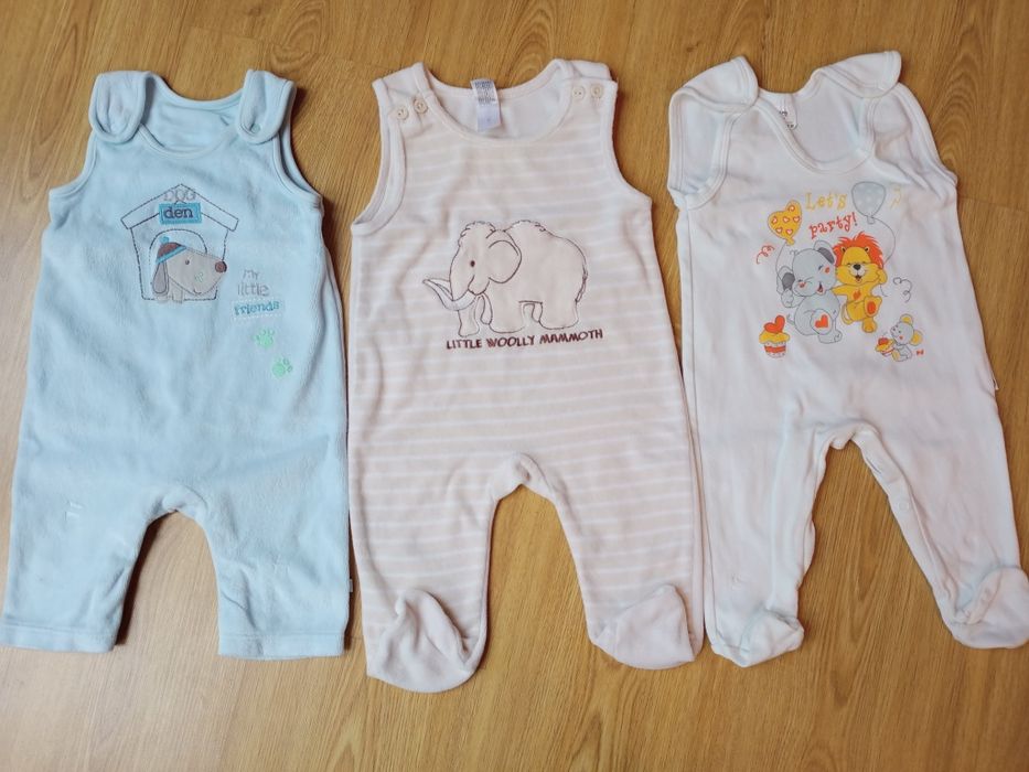 Zestaw trzy pary śpiochów rozmiar 68