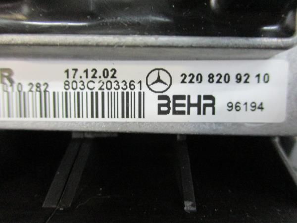 Motor da chauffage / sofagem MERCEDES-BENZ Classe C (W203)