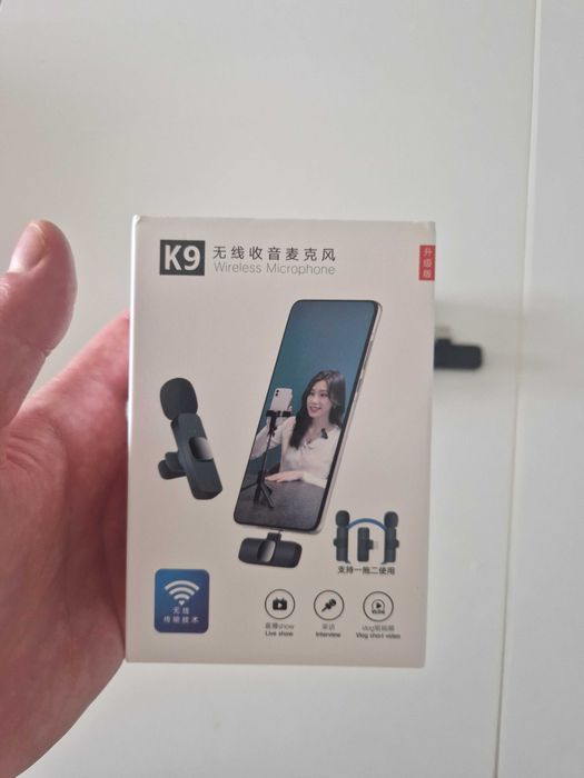 2x mikrofon bezprzewodowy krawatowy do androida