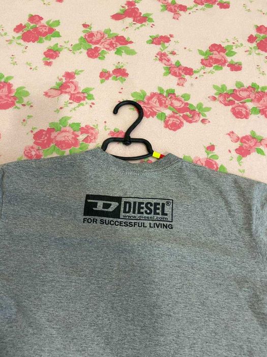 Diesel футболка мужская серая оригинал размер M