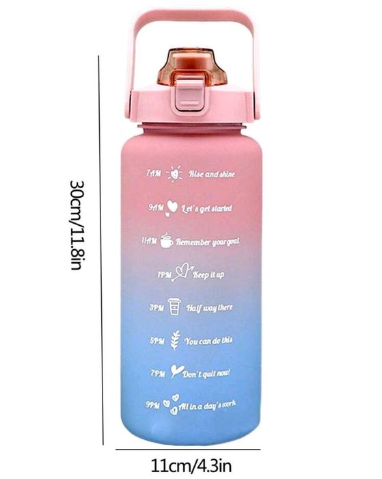 Butelka bidon butla duża do wody 2 litrowa