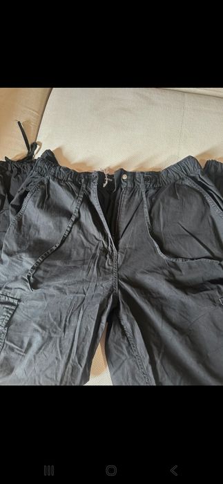 Spodnie cargo spadochronowe rozm. 36 cropp