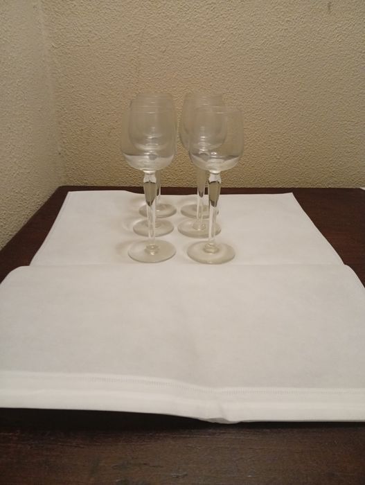 Conjunto de 6 copos de pé