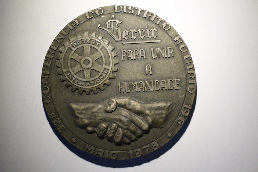Medalhas comemorativas RotáriosRotários - 1ª assembleia distrito 197