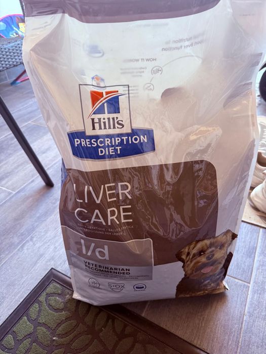 Ração hills para cão l/d (liver care)