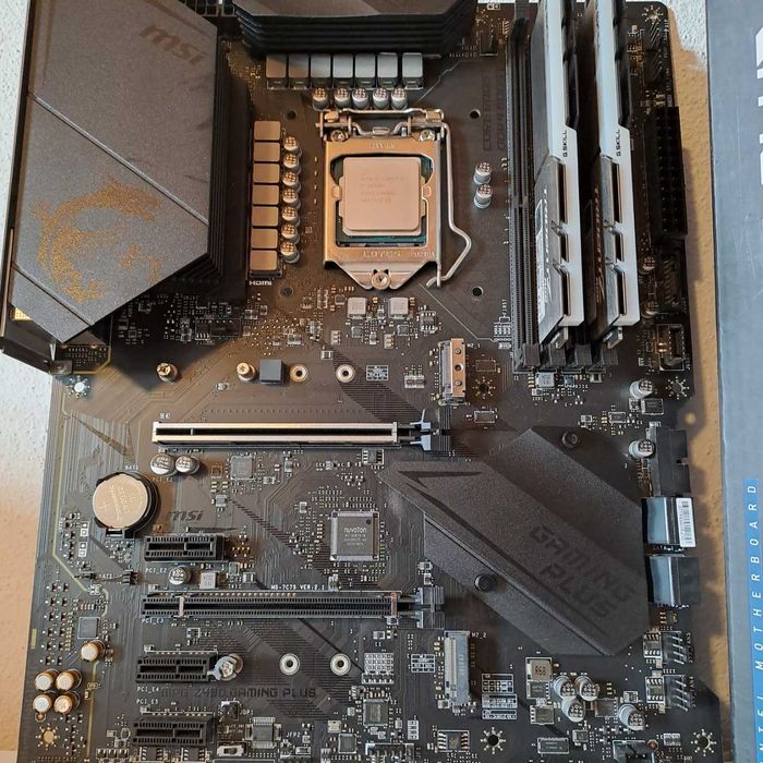 Bundle Intel Core i7-10700K / Board MSI MPG Z490 Gaming Plus64550658334081121