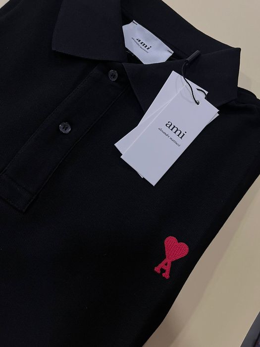 Polo Ami Paris Preto